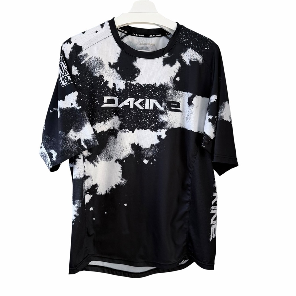 DAKINE black white Thrillium mountain bike jersey xl